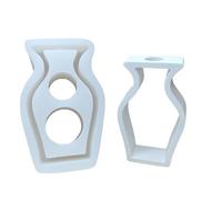 Stampi in silicone a forma di vaso per propagazione delle piante Supporto per tubi Vaso da fiori Stazioni per fioriere in vetro Supporto per resine Stampi per artigianato
