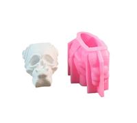 Stampi in silicone a forma teschio Stampi | Mestiere della resina epossidica