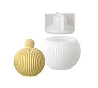 Stampi in silicone a righe per realizzare e organizzare gioielli contenitori facili da demolire set artigianale stampo in resina epossidica