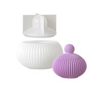 Stampi in silicone a righe per realizzare e organizzare gioielli contenitori facili da demolire set artigianale stampo in resina epossidica