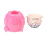Stampi in silicone a sfera, candelieri, resine, stampi in calcestruzzo, supporto a stella, candelabri, resine, decorazioni per la tavola