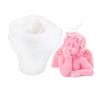 Stampi in Silicone Angelo,Stampi in Silicone Angioletto | Stampi in Silicone per Angelo per aromaterapia in Gesso, Sapone, Argilla, Decorazione di Torte, Decorazioni per la casa