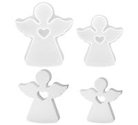 Stampi in Silicone Candele per Angelo, Stampo in Silicone per Angelo 3D, Stampi Silicone per Gesso, Stampi per Candele Angelo, Stampo in silicone per La Casa per Candele Fai da Te