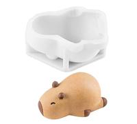 Stampi In Silicone Capybara-stampi Per Cottura E Artigianato Flessibili Antiaderenti Per Budino, Gelatina, Muffin, Cupcakes, Sapone, Argilla, E Toppers Da Dessert