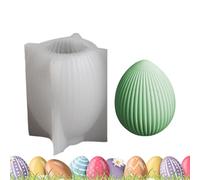 Stampi in silicone di Pasqua, stampi di Pasqua in silicone,Stampo in silicone di cemento uovo di coniglio - Candela di aromaterapia vacanza stampi di cioccolato stampo in resina epossidica pa