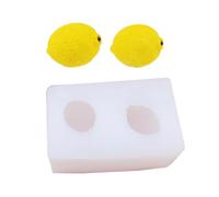 Stampi in silicone di piccola frutta flessibili per la produzione di sapone caramelle e decorazione dell'impasto. Nessuna sostanza letale. Diversi stampi elastomeri a forma di frutta