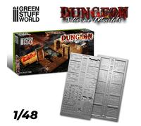 Stampi in silicone - DUNGEON - diorami basi modellismo castello Dimora DnD