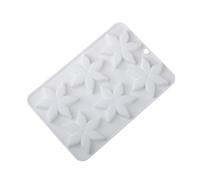 Stampi in silicone facili da demolire con stelle marine e fiori, eleganti decorazioni per mousse per torte per vari dessert stampi facili da decomporre