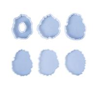 Stampi in silicone in resina epossidica per bicchieri di vino stuoia per la decorazione della casa gioielli per diamanti bordo con supporto per kit