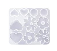 Stampi in silicone irregolari 3D per colata epossidica stampo in resina per collana orecchino portachiavi ciondolo stampo per gioielli fai da te stampi in resina epossidica stampi in silicone
