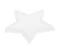 Stampi in silicone lucido a cinque punte portachiavi a stella stampo ciondolo ornamenti gioielli resina epossidica artigianato stampi in silicone grande