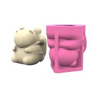 Stampi in silicone multiuso per vasi a forma di Capibara, in resina epossidica e stampo in silicone per realizzare organizzatori