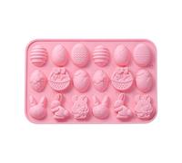 Stampi in silicone pasquali facili da rilasciare per creazioni artigianali | Stampi per candele a forma di coniglietto, per cupcake, caramelle, gelatine, ghiaccio, sapone, decorazione per torte