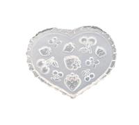 Stampi in silicone per arte 3D Stampi per modelli a tema Bowknot Texture in silicone per manicure per estetisti Studenti Modelli per unghie in rilievo riutilizzabili