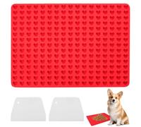 Stampi in Silicone per Biscotti per Cani, 39.2.x27.7cm Stampini in Silicone per Cioccolato per Caramelle, 255 Cavità Tappetino da Forno in silicone, per Spuntini da Forno per Cani e Gatti