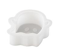 Stampi in silicone per candele, stampi di Halloween - Stampo per torta grande in resina di argilla - Stampo in argilla a forma di bara con teschio,pipistrello, ragnatela,