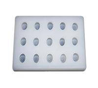 Stampi in silicone per cioccolatini a forma di lingotto dorato stampi in silicone per torte in silicone accessori da forno per bambini