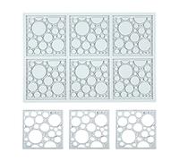 Stampi in silicone per cioccolato, 3D, a forma geometrica, a forma geometrica, per caramelle, cupcake, decorazioni per torte e torte (E_20 x 13,5 x 0,2 cm)