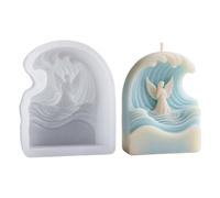 Stampi in silicone per colata di angeli, stampi in silicone, stampi per candele, stampi in silicone, stampi per versare, stampi per candele per candele, sapone (A)