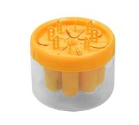 Stampi in silicone per fare ghiaccioli perfetti per riunioni di famiglia ed eventi estivi (arancione)