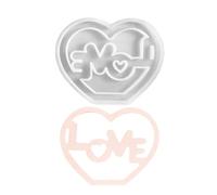 Stampi in silicone per fondente - stampo in silicone per fondente - stampi per stampi per la festa della mamma | des cuore adatto per alimenti per donne, amici, casa, a