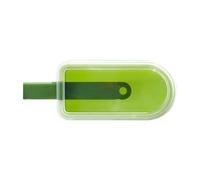 Stampi in silicone per gelato con coperchio, stampi per gelato con bastoncino, 16,4 x 6,4 cm, per sorbetti al cioccolato, formaggio, lavabili in lavastoviglie