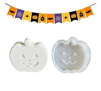 Stampi in Silicone per Halloween | Stampo In Silicone Per Aromaterapia Auto,Decorazione Bambola Fatta a Mano Pendente Arti Sapone Dessert Perle Aromatiche Argilla Oggetti per Feste Resina Epossidica C