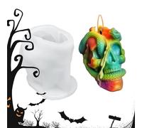 Stampi in Silicone per Halloween,Stampo in Silicone per Stucco | Modello Macabro a Facile Distacco per Decorazioni in Resina Epossidica e Progetti Artigianali Aromaterapia