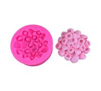 Stampi in silicone per lamponi con design a forma cuore, A | Accessori da cucina per realizzare caramelle, saponi e candele, adatti per cioccolato fondente e dessert