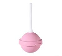 Stampi in silicone per lecca-lecca e ghiaccioli per creare dolcetti a casa, facili da usare, design flessibile per rimuovere ghiaccioli (rosa)