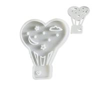 Stampi in silicone per mongolfiere, stampo per fondente con mongolfiere, stampo per fatto a mano, stampo per decorare torte con palloncini, stampo per cioccolato