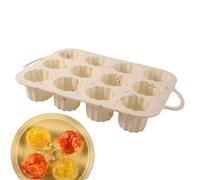 Stampi in silicone per muffin, stampi in silicone per alimenti - non bastone - padelle per cupcake di qualità alimentare, stampi per cottura come silicone, per pane, torte, cioccolato, fondente