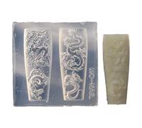 Stampi in silicone per nail art a tema drago anno per donne e ragazze stampi per intaglio fatti a mano decorazione per unghie