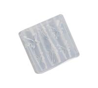 Stampi in silicone per nail art, motivo fiocco, per manicure, estetiste, studenti, riutilizzabili, in rilievo