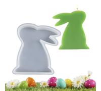 Stampi in Silicone per Pasqua - Materiale per il tempo libero creativo riutilizzabile a facile sformatura - Stampi di Pasqua in silicone per la fusione di resina,Per resina epossidica decorazioni per