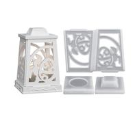 Stampi in silicone per Pasqua - Resina riutilizzabile a prova di calore, kit di fusione artigianale | Unità di stampo per sapone per portacandele, set di struttura del dispositivo di accessori