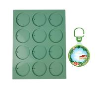 Stampi In Silicone Per Produzione Di Sapone Artigianale | Stampo Per Pastiglie Per Aromaterapia 12 Cavità,Vassoio Decorativo Casa Laboratorio Familiare Uso Quotidiano Regalo Creativo Riutilizzabile