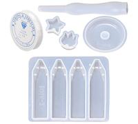 Stampi in Silicone per Resina,Facile Sformatura Multifunzionale,Stampo di fusione in Silicone per Sottobicchiere | per Sapone Argilla Gesso Portavaso Caldo Cuscino Pot