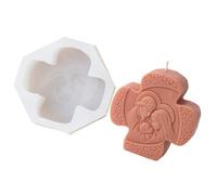Stampi in silicone per sapone in silicone a tema religioso, adatto per varie occasioni, fatto a mano