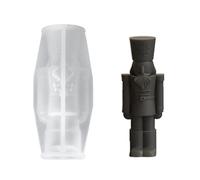 Stampi in silicone per statuette realistiche del soldato re stampi con texture in silicone adatti per progetti in resina e gesso, stampo in silicone King Soldato