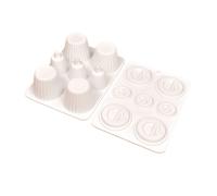 Stampi in silicone per torte mousse, cioccolato e fondente 2 pezzi
