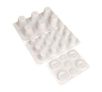 Stampi in silicone per torte mousse, cioccolato e fondente 3 pezzi