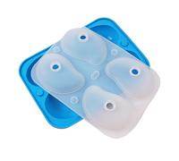 Stampi in Silicone per Torte Mousse - Stampo Budino Forma Mango 3D - Sformatura Facile Stampi da Forno 4 Cavità per Budini Gelatina Cioccolato per e Blogger