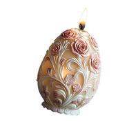 Stampi in silicone per uova a forma di rosa, stampi per ornamenti in resina epossidica per realizzare uova di Pasqua in rilievo ornamento in silicone resina epossidica rosa
