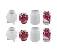 Stampi in silicone per uso alimentare, a forma di bottiglia, perfetti per cuocere ciondoli