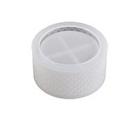 Stampi in silicone per vasetti in resina a strisce 3D con, End | Stampi in silicone in resina epossidica per portacandele, portagioielli, tazze per candele, decorazioni per la