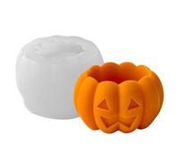 Stampi in silicone per zucca, 3D, per Halloween, zucca, in silicone, per l'autunno, per Halloween, per il giorno del Ringraziamento, decorazione autunnale (fantasma/zucca 1)