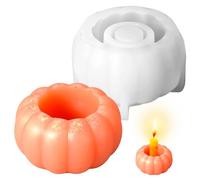 Stampi in silicone per zucca, per l'autunno, per decorazioni fai da te, candelabri, candelabri, candelabri, decorazioni per feste di Halloween, feste di compleanno (1)
