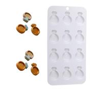 Stampi in silicone stabili per mousse di San Valentino per la creazione di lettere d'amore e anelli a forma di delizie di cottura flessibili in silicone