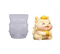 Stampi in silicone Truppe coraggiosi per cavalli Stampo fondente di pesce per torte Decorazione Cupcake Topper Caramelle Polimero Argilla Pasta di Gomma al Cioccolato